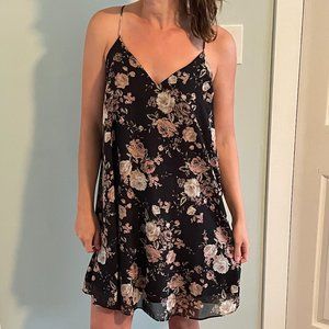 Black Floral Dress
